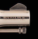 Colt Cobra .38 Spl. – FACTORY NICKEL, FIRST ISSUE, MINT CONDITION, vintage firearms inc - 4 of 12