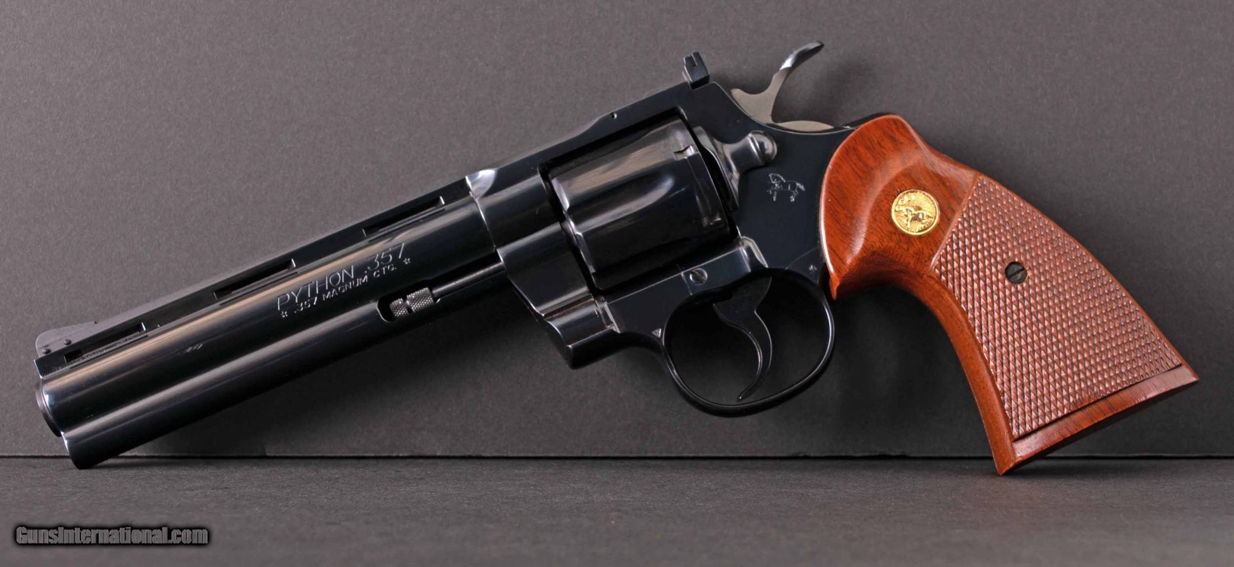 Colt Python / Terrific Satin Nickel Colt Python 1983 Legacy ...