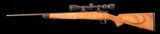 Sako L579 Custom .284 Winchester – HIGHLY FIGURED MAPLE, ULTRA LIGHT, vintage firearms inc - 1 of 22