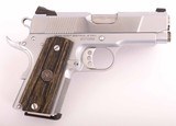 Wilson Combat .45acp – SENTINEL, STAINLESS, AS NEW, vintage firearms inc - 3 of 11