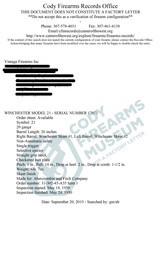 Winchester Model 21 20 Gauge – 6 1/4LBS!, ENGLISH GRIP, vintage firearms inc - 20 of 20