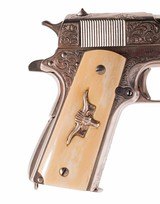 Remington-Rand 1911 – ENGRAVED, NICKEL, IVORY, vintage firearms inc for sale - 5 of 14