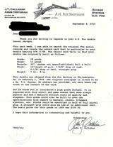 Fox CE 12 Gauge – 1909, FACTORY LETTER, STRAIGHT STOCK, 99%, NICE!, vintage firearms inc - 4 of 25