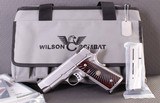 Wilson Combat 9mm – PROFESSIONAL, 99%, STAINLESS, LOTS OF OPTIONS, vintage firearms inc - 1 of 11