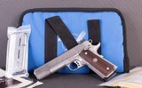 Wilson Combat .45 – PROTECTOR, AS NEW, STAINLESS, CASE, PAPERS, vintage firearms inc - 1 of 9