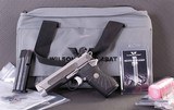 Wilson Combat EDC X9 – NEW, SPECIAL ORDER FEATURES, STAINLESS/BLACK, vintage firearms inc - 1 of 10