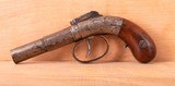 Allen/Thurber Bar Hammer Pistol- CIVIL WAR ERA PERCUSSION - 1 of 11