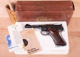Colt Woodsman Sport Third Series - 99% MINT WITH ORIGINAL BOX & PAPERS - 1 of 20
