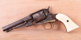 Remington New Model - CARTRIDGE CONVERSION WITH REAL IVORY GRIPS - 2 of 11