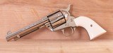 Colt Single Action Army .45 – NICKEL, FACTORY IVORY, 175th ANNIVERSARY, vintage firearms inc - 1 of 15