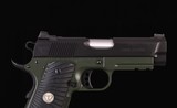 Wilson Combat .45acp – CQB ELITE COMPACT, OD GREEN AND BLACK, NEW, vintage firearms inc - 3 of 17