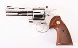 Colt .357 Magnum - PYTHON 1979 REVOLVER, BRIGHT NICKEL vintage firearms inc - 11 of 15