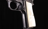FN 9mm - 98% Factory Blue, 1941 Browning Hi-Power P35 with Holster! vintage firearms inc - 9 of 17