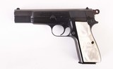 FN 9mm - 98% Factory Blue, 1941 Browning Hi-Power P35 with Holster! vintage firearms inc - 10 of 17