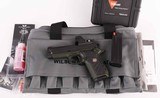 Wilson Combat 9mm – EDC X9 in Green with TRIJICON SRO, In Stock, NEW! vintage firearms inc - 1 of 17