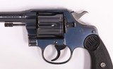 Colt .38 WCF - 1919, NEW SERVICE, 99% ORIGINAL BLUE, COLT LETTER! vintage firearms inc - 3 of 16