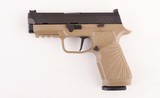 Wilson Combat 9mm - SIG SAUER P320 CARRY, ACTION TUNE, TAN, NEW! - 10 of 16