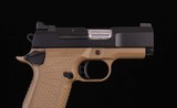 Wilson Combat 9mm - SFX9, FLAT DARK EARTH, AMBI SAFETY, TRITIUM, IN STOCK! vintage firearms inc - 3 of 17