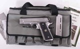 Wilson Combat .45 ACP - 1911 PROFESSIONAL, STAINLESS STEEL, AS NEW! - 1 of 18
