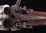 W & C Scott 8 Bore – HAMMER GUN, 1875, 97% FACTORY CASE COLOR, vintage firearms inc - 12 of 25