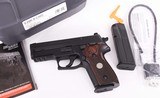 Sig Sauer 9mm - P229, ROSEWOOD GRIPS, CASE, NEW, IN STOCK! vintage firearms inc - 1 of 17