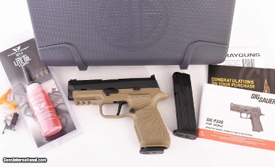 Wilson Combat 9mm - SIG SAUER P320 CARRY, ACTION TUNE, STRAIGHT TRIGGER, vintage firearms inc