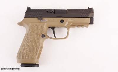 Wilson Combat 9mm - SIG SAUER P320 CARRY, ACTION TUNE, STRAIGHT TRIGGER, vintage firearms - Image 11 of 16
