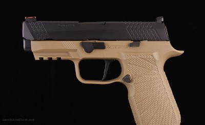 Wilson Combat 9mm - SIG SAUER P320 CARRY, ACTION TUNE, STRAIGHT TRIGGER, vintage firearms - Image 2 of 16
