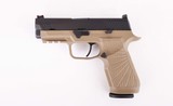 Wilson Combat 9mm - SIG SAUER P320 CARRY, TAN, ACTION TUNE, CURVED TRIGGER, vintage firearms inc - 10 of 17