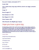 L.C. Smith 12 Gauge - LONG RANGE, 3", STRAIGHT GRIP, SST, vintage firearms inc - 20 of 20