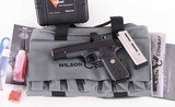 Wilson Combat 9mm - EXPERIOR FULL SIZE, BLACK & GRAY, TRIJICON SRO, NEW! vintage firearms inc - 1 of 18