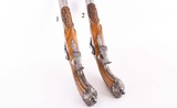 Liege Guild .50 Cal - ANTIQUE, DUELING PISTOLS CASED, DAMASCUS OCTAGONAL, vintage firearms inc - 7 of 16