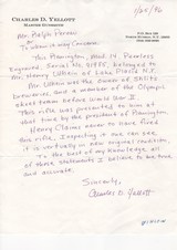 Remington .32 REM - MODEL 14, PEERLESS GRADE, 1925, OWNED BY HENRY UIHLEIN, vintage firearms inc - 25 of 25