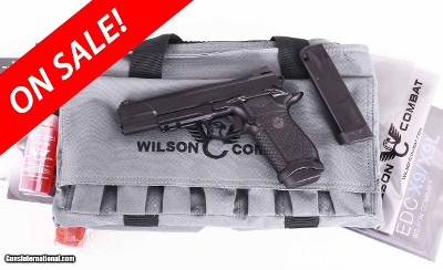 Wilson Combat 9mm - EDC X9L, VFI SIGNATURE, ALL BLACK, LIGHTRAIL, MAGWELL, vintage firearms inc