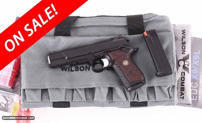 Wilson Combat 9mm - EDC X9L, VFI SERIES, CHERRY GRIPS, LIGHTRAIL, 15rd, vintage firearms inc
