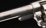 Colt Model 1877 – .38 COLT LIGHTNING, NICKEL, STOREKEEPER’S MODEL, 95%, vintage firearms inc - 13 of 22