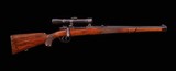 Mauser Custom Rifle 8x60mm - MANNLICHER CAPPED STOCK, CONTROLLED FEED, SET TRIGGER, vintage firearms inc - 1 of 24