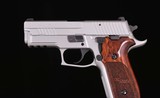 Sig Sauer 9mm - P229 ELITE, STAINLESS SLIDE, SHORT RESET TRIGGER, ROSEWOOD GRIPS, AS NEW, vintage firearms inc - 2 of 18