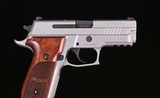 Sig Sauer 9mm - P229 ELITE, STAINLESS SLIDE, SHORT RESET TRIGGER, ROSEWOOD GRIPS, AS NEW, vintage firearms inc - 3 of 18