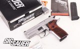 Sig Sauer 9mm - P229 ELITE, STAINLESS SLIDE, SHORT RESET TRIGGER, ROSEWOOD GRIPS, AS NEW, vintage firearms inc - 1 of 18