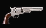 Colt .31 Model 1849 Pocket Percussion - SILVER PLATED DELUXE PRESENTATION GRADE, GUSTAV YOUNG ENGRAVED, vintage firearms inc - 2 of 24