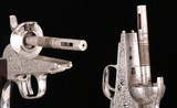 Colt .31 Model 1849 Pocket Percussion - SILVER PLATED DELUXE PRESENTATION GRADE, GUSTAV YOUNG ENGRAVED, vintage firearms inc - 23 of 24