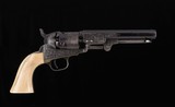 Colt Model 1849 .31 - INSCRIBED AND PRESENTED TO LT. WILLIAM DICKINSON, CIVIL WAR, GUSTAV YOUNG ENGRAVED, vintage firearms inc - 2 of 25