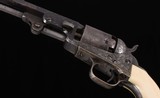 Colt Model 1849 .31 - INSCRIBED AND PRESENTED TO LT. WILLIAM DICKINSON, CIVIL WAR, GUSTAV YOUNG ENGRAVED, vintage firearms inc - 15 of 25