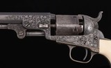 Colt Model 1849 .31 - INSCRIBED AND PRESENTED TO LT. WILLIAM DICKINSON, CIVIL WAR, GUSTAV YOUNG ENGRAVED, vintage firearms inc - 10 of 25