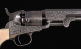 Colt Model 1849 .31 - INSCRIBED AND PRESENTED TO LT. WILLIAM DICKINSON, CIVIL WAR, GUSTAV YOUNG ENGRAVED, vintage firearms inc - 13 of 25