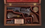 Colt 1849 Pocket Percussion .31 - FACTORY ORIGINAL, FACTORY CASE WITH ACCESSORIES, PRE CIVIL WAR, vintage firearms inc - 1 of 25