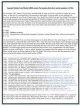 Colt Model 1860 Army .44 Cal - VERY RARE, PRESENTED TO PRESIDENT LINCOLN'S CABINET BY SAMUEL COLT, vintage firearms inc - 24 of 25