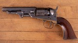 Colt Model 1865 Pocket Navy .36 - FACTORY ORIGINAL, CIVIL WAR GUN ERA GUN, vintage firearms inc - 2 of 25