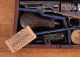 Colt Model 1865 Pocket Navy .36 - FACTORY ORIGINAL, CIVIL WAR GUN ERA GUN, vintage firearms inc - 3 of 25